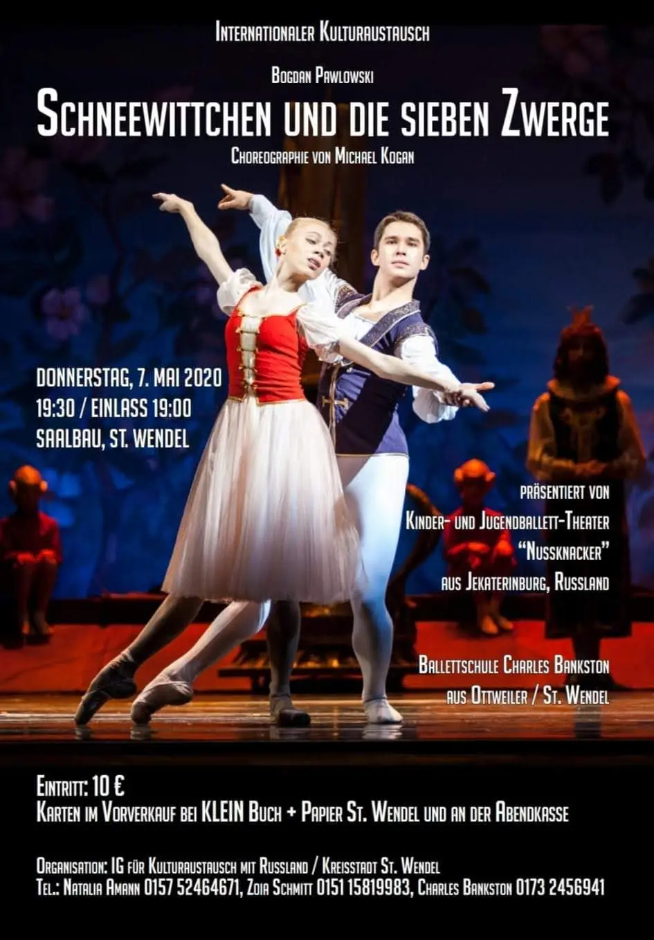 Zusammenarbeit mit einer russischer Ballettschule